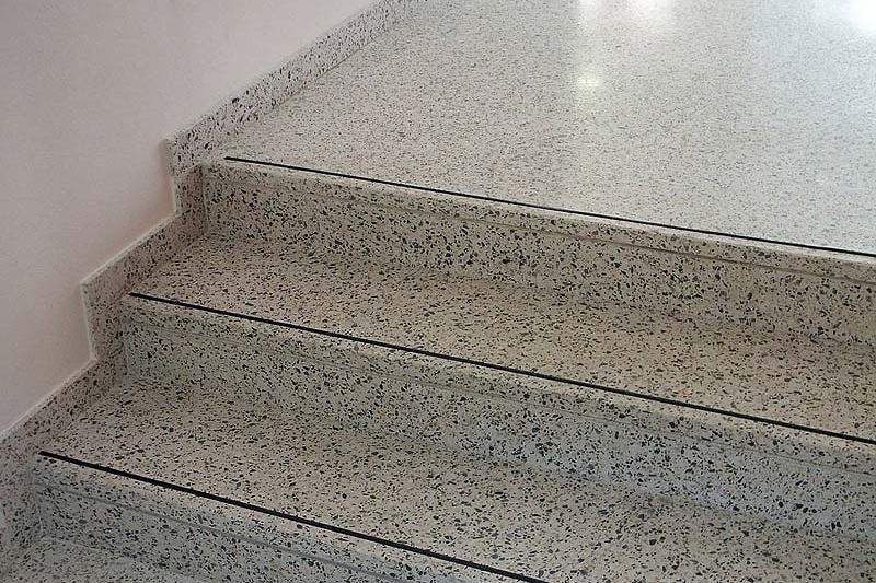 Terrazzo Treppenstufen Auen